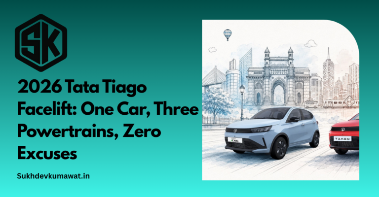 2026 Tata Tiago Facelift: One Car, Three Powertrains, Zero Excuses